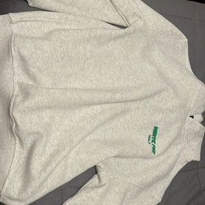 White fox offstage hoodie glacier grey size xs/s